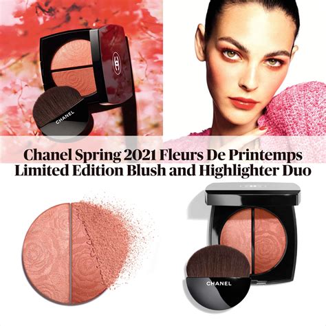 Chanel Fleurs de Printemps Blush and Higlighter Duo 